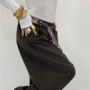 completo giacca over e pantalone modello wide leg velvet